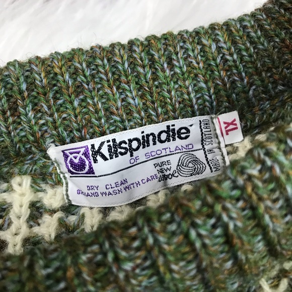 Kilspindie Scotland Knit Wool Sweater 